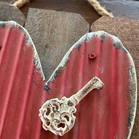 Wooden Valentine Decor SET (hanging & table/mantle top) - Picture 6 of 12